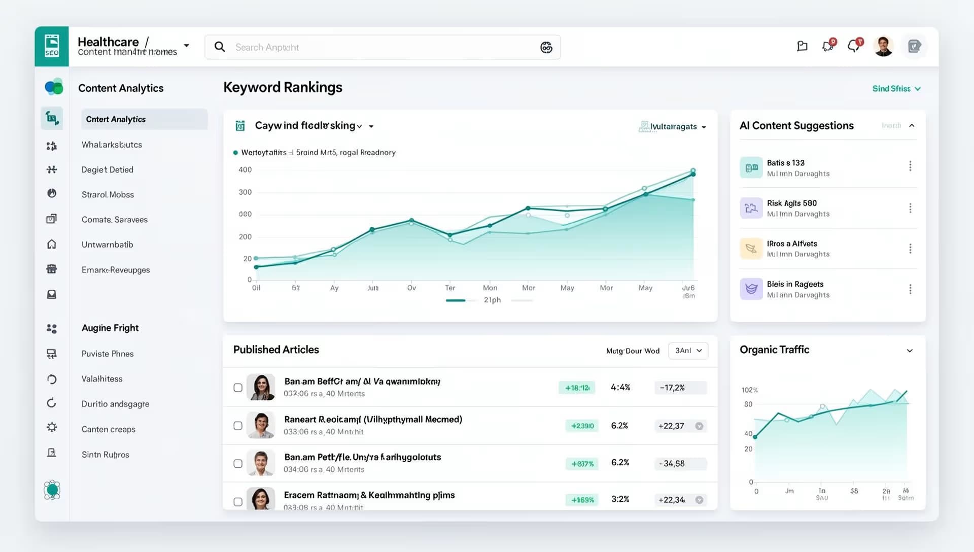 Healthcare website 2